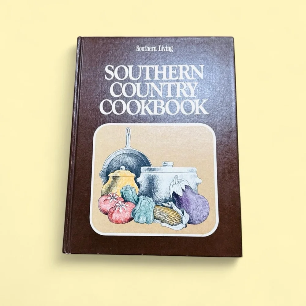 Southern Country Cookbook Southern Living Hardcover Vintage Cookbook Foodie